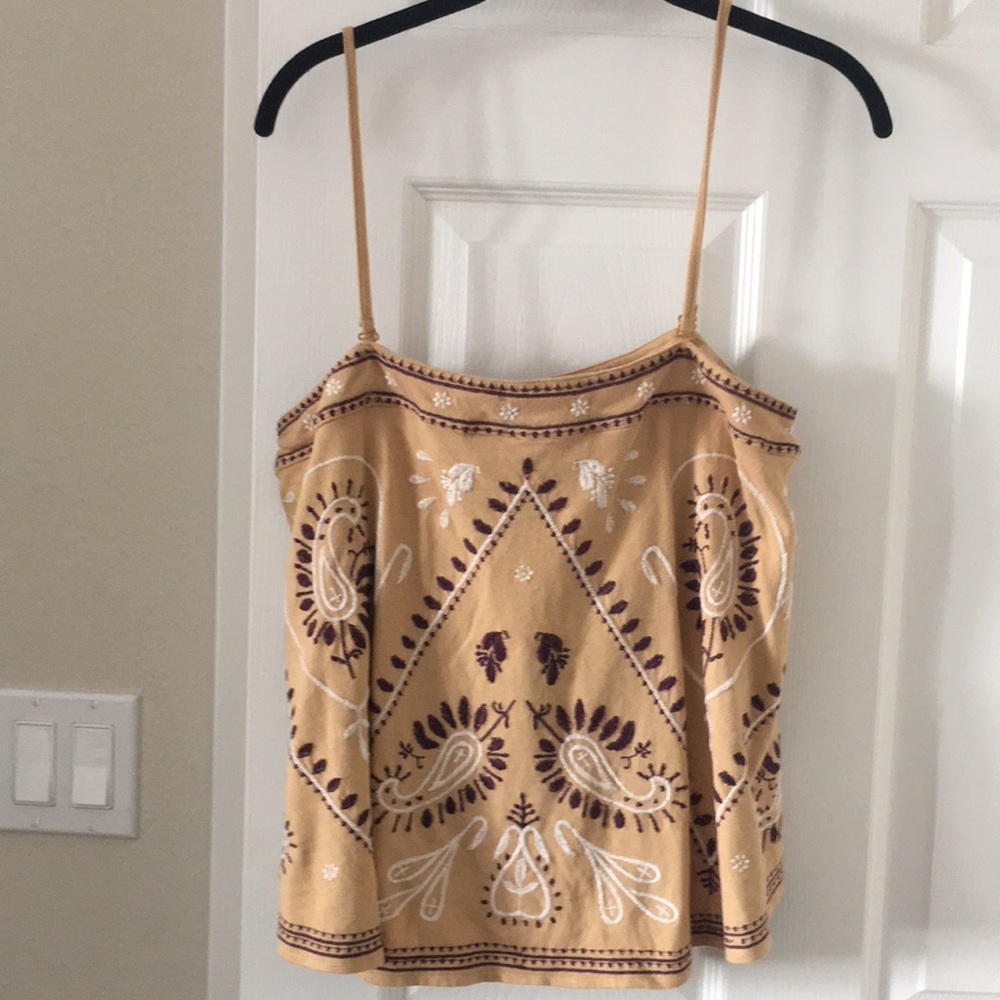 Free People Strapless top